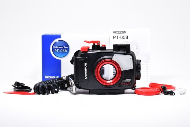 並品＞ OLYMPUS TG-5用 防水プロテクター PT-058 - メルカリ