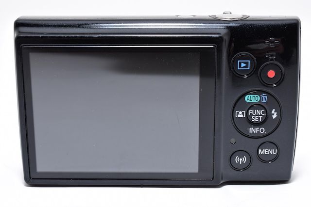 並品＞ Canon デジタルカメラ IXY 190 ブラック 光学10倍ズーム