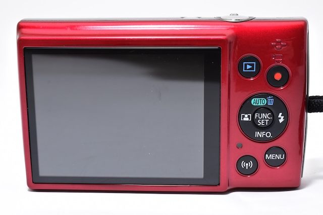 並品＞ Canon デジタルカメラ IXY 190 レッド 光学10倍ズーム IXY190RE