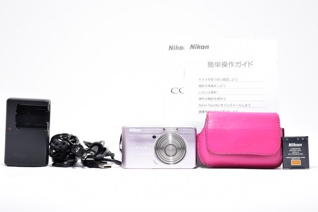 並品＞ Nikon デジタルカメラ COOLPIX S520 サクラ COOLPIXS520P