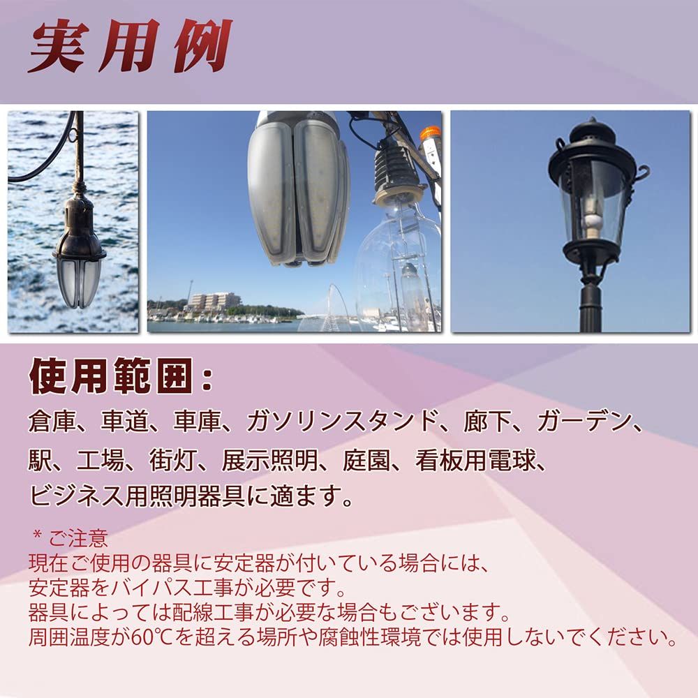 新品 LEDコーンライト 80W 口金E39 トウモロコシ型 700W~800W形相当