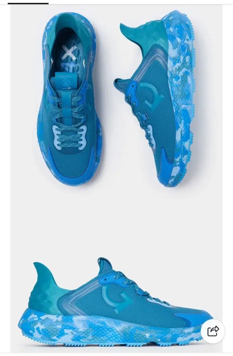 G FORE MG4X2 クロストレーナー ブルー ゴルフシューズ-270 - メルカリ