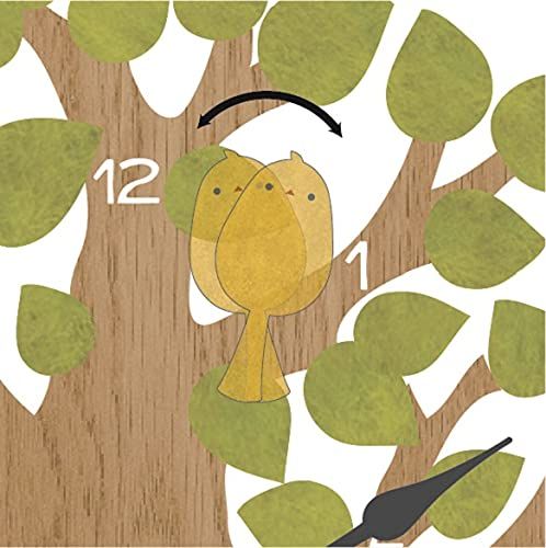 新品 インターフォルム 掛け時計 振り子時計 トゥルル CL-9891GN 小鳥