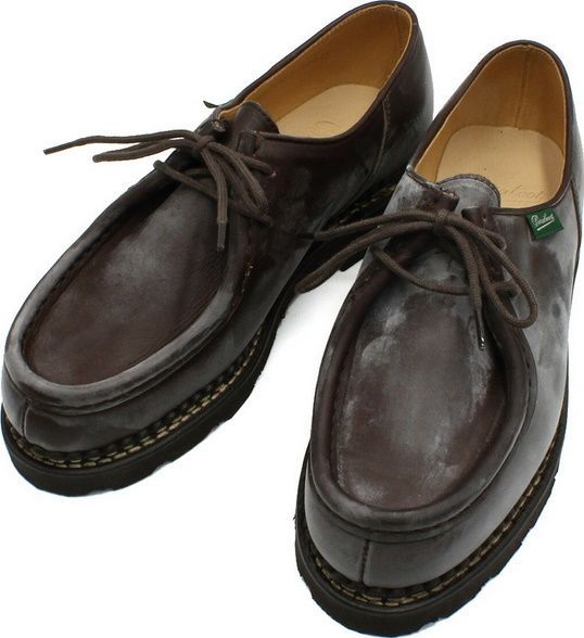 靴 パラブーツ 革 26.5・27cm ダークブラウン色 PARABOOT bowl