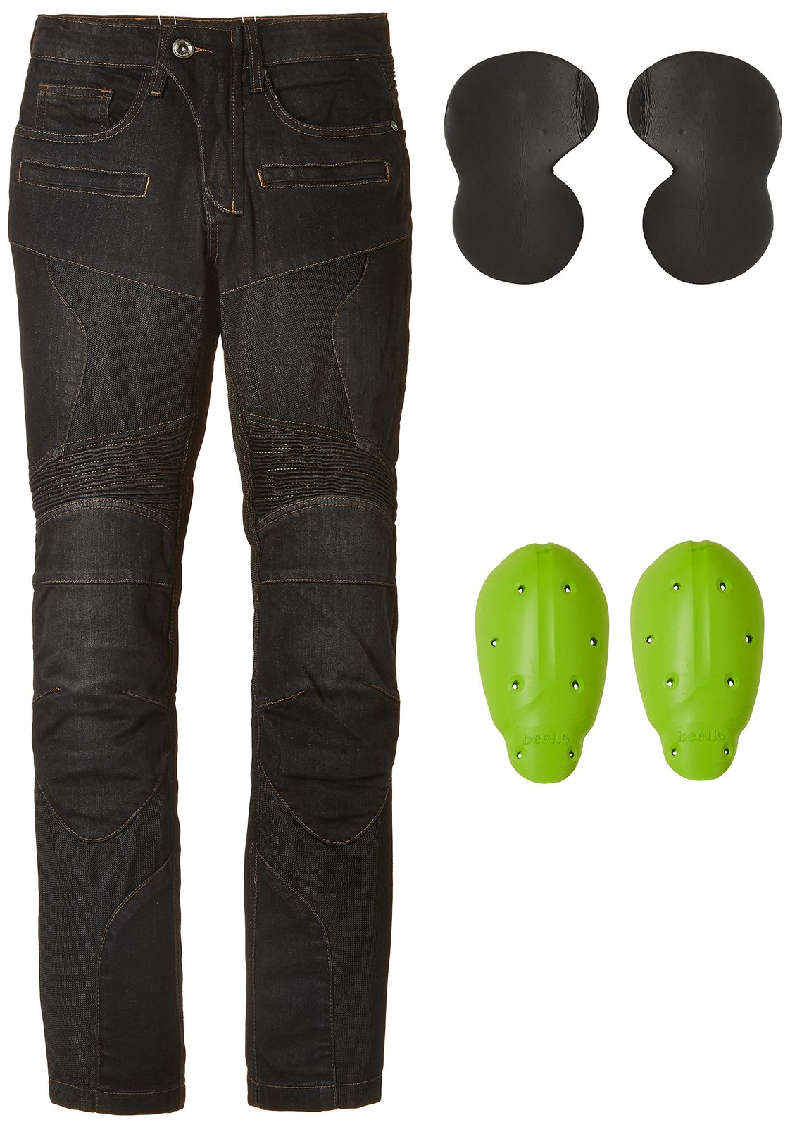 新品 [KOMINE] バイク用 パンツ スーパーフィットプロテクトメッシュ