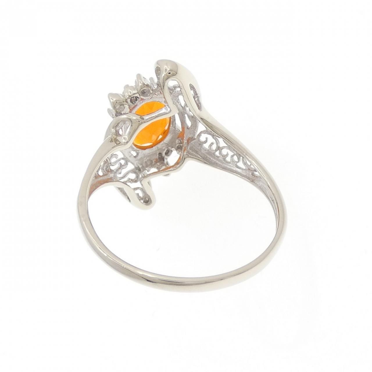 K14WG オパール リング - メルカリ