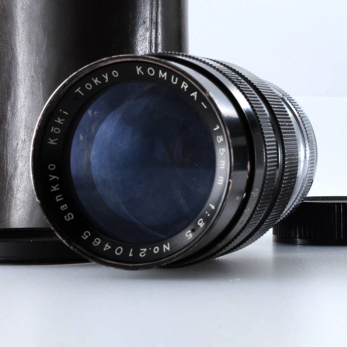 経年の汚れカビなどあります【三協光機】Sankyo Koki KOMURA 135mm F3