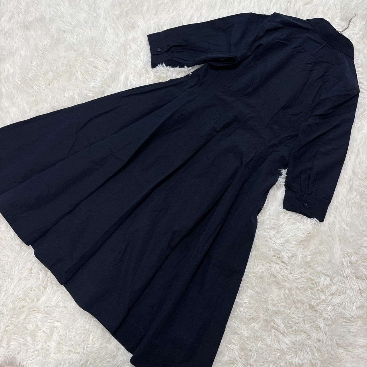 MARGARET HOWELL マーガレットハウエル Aラインシャツワンピース