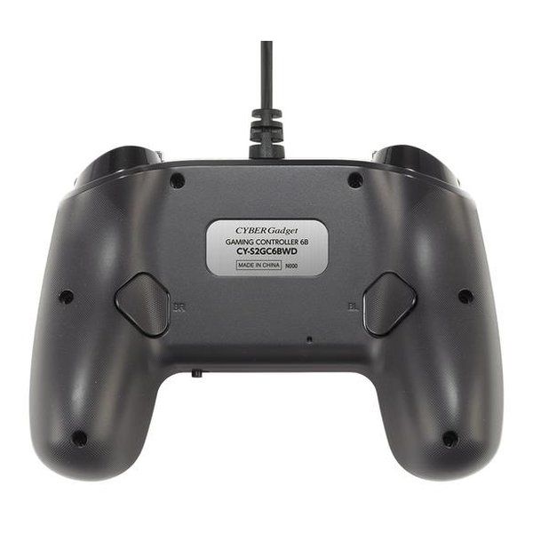 CYBER Gadget（サイバーガジェット） ゲーミングコントローラー6B 有線タイプ（Switch2用）ブラック CY-S2GC6BWD-BK (2666927)