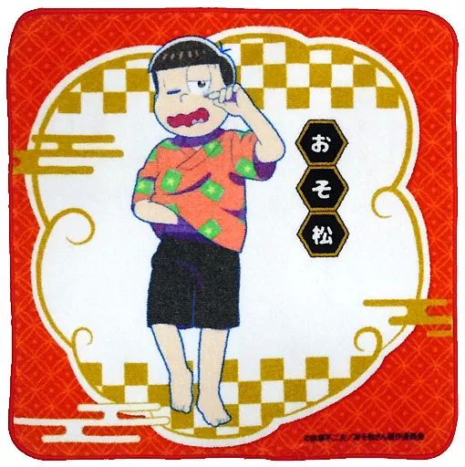 中古】雑貨 おそ松 ハンドタオル 「おそ松さん×極楽湯・RAKU SPA