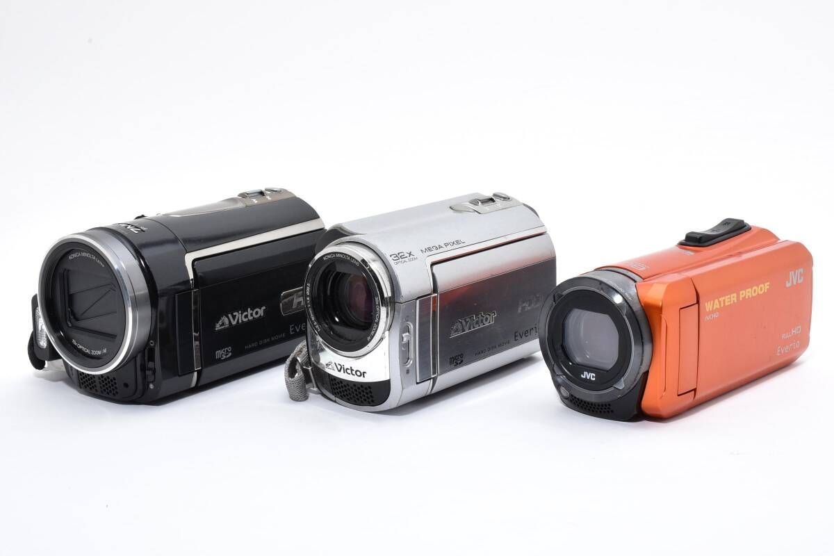 ☆まとめ ジャンク JVC ケンウッド Everio GZ-R300 / GZ-MG740 / GZ