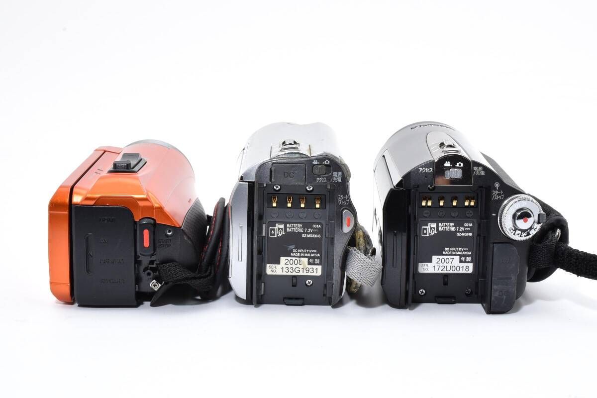 ☆まとめ ジャンク JVC ケンウッド Everio GZ-R300 / GZ-MG740 / GZ