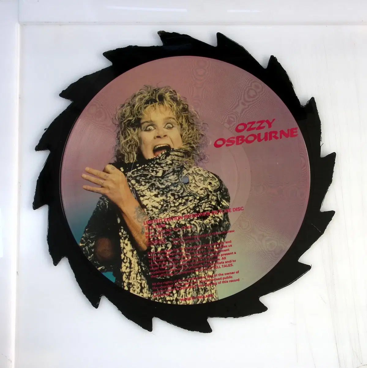 Ozzy Osbourne Picture Disc 1988 年 ゼロ - メルカリ