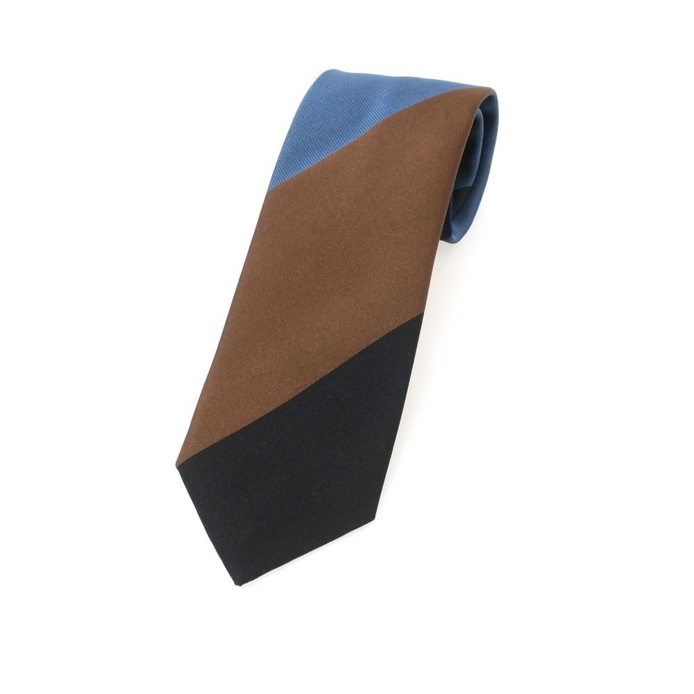 中古】フランコバッシ FRANCO BASSI シルク ストライプ柄ネクタイ