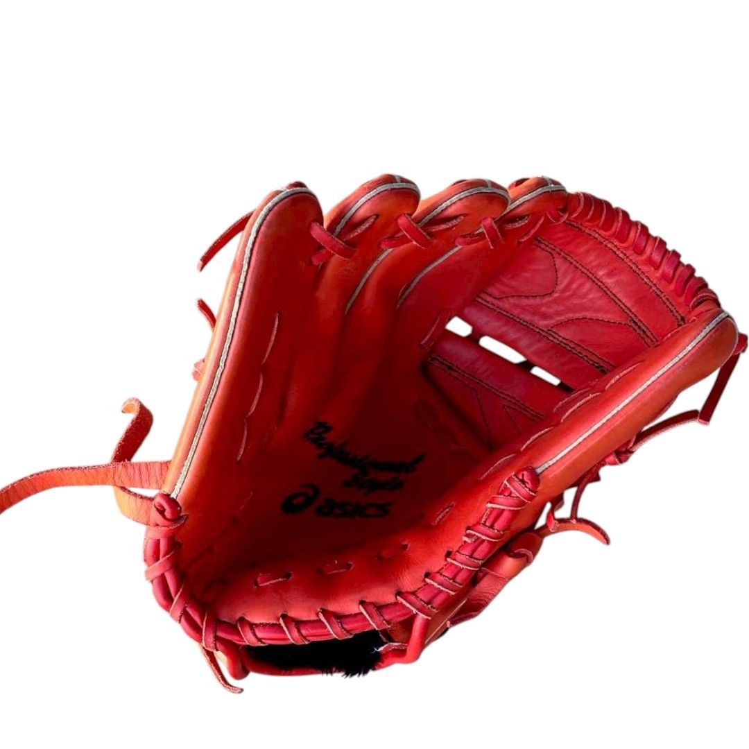 asics 軟式グローブ 左投げ用 大谷翔平モデル オレンジ 872 - メルカリ