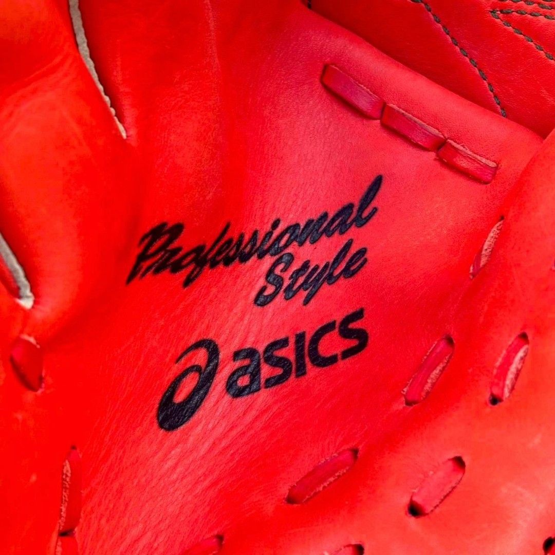 asics 軟式グローブ 左投げ用 大谷翔平モデル オレンジ 872 - メルカリ