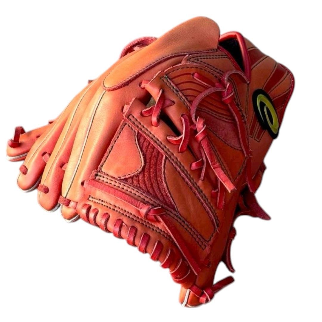 asics 軟式グローブ 左投げ用 大谷翔平モデル オレンジ 872 - メルカリ