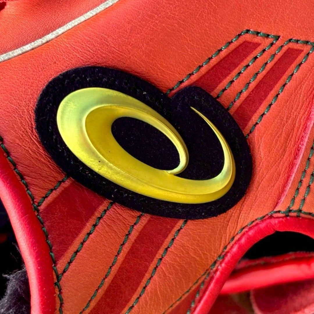 asics 軟式グローブ 左投げ用 大谷翔平モデル オレンジ 872 - メルカリ