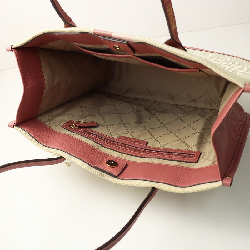 MICHAEL KORS トートバッグ ストライプデザイン マイケルコース トート