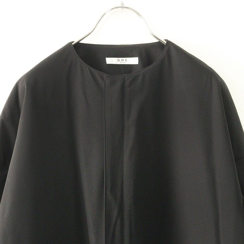 美品 シートーキョー SHE Tokyo ナイロンツイル サイドジップ ロング