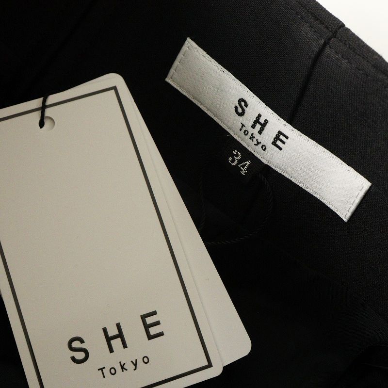 未使用 保管品 定価4.4万 シートーキョー SHE Tokyo Kate black バック