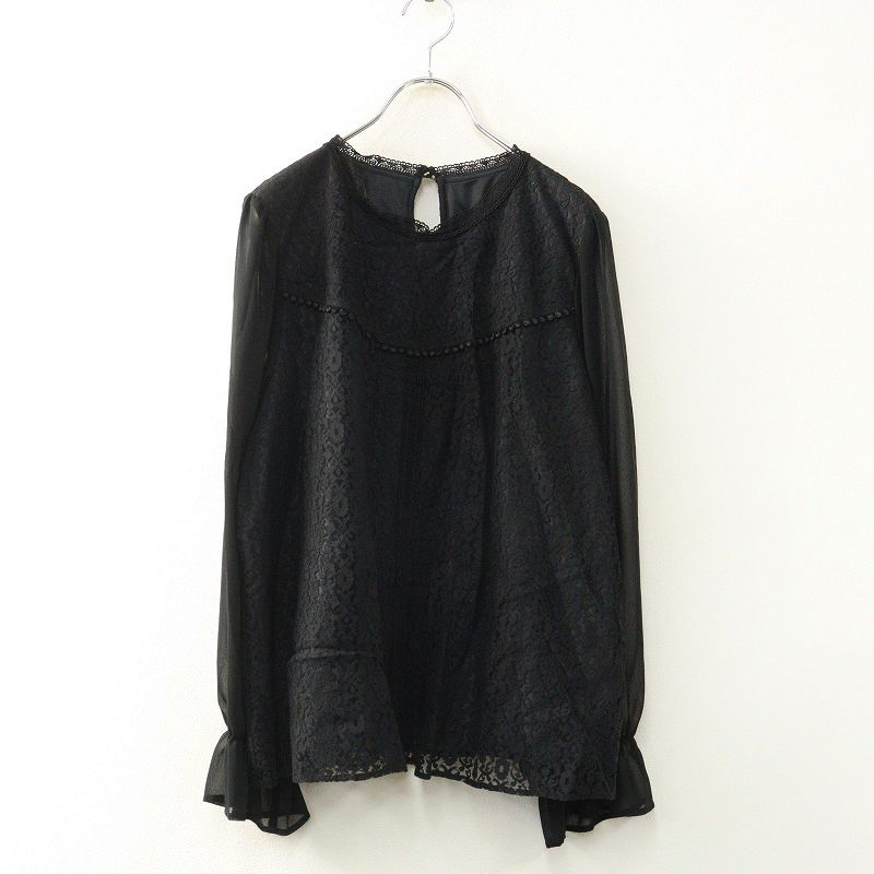 大きいサイズ ローズティアラ Rose Tiara レース シアー フリル