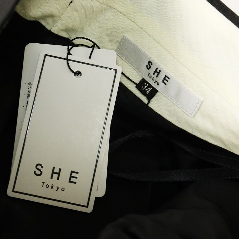 未使用 シートーキョー SHE Tokyo Gabriel Silk Wool ガブリエル