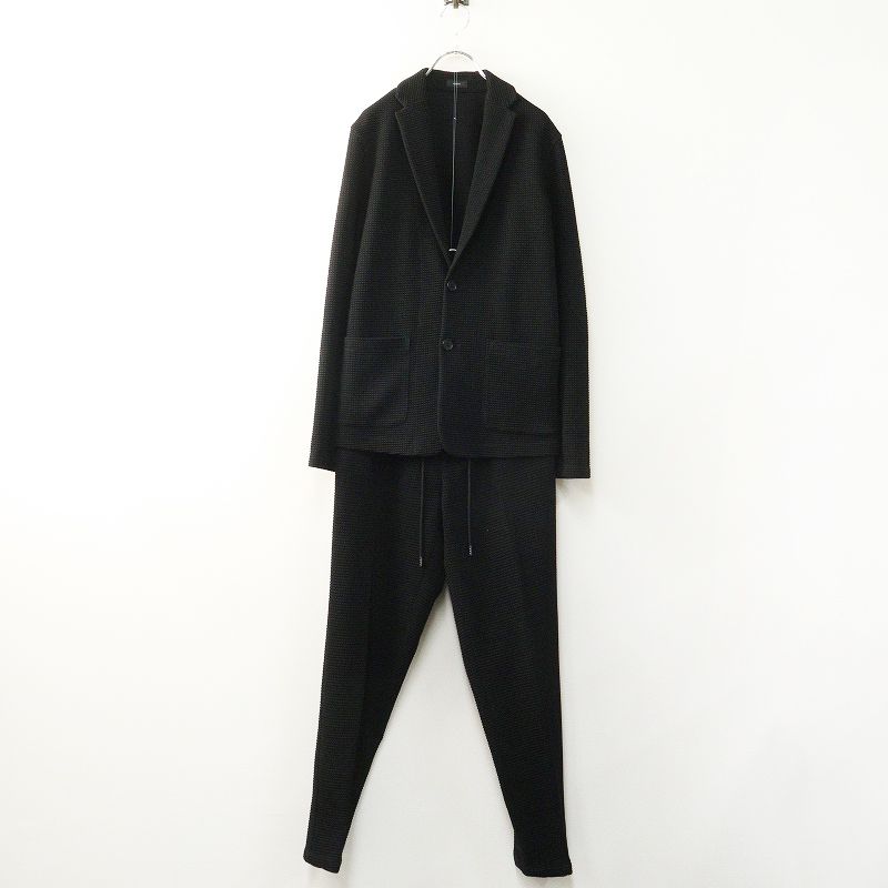 美品 ジョセフ JOSEPH ライトタックジャージー セットアップ スーツ 44