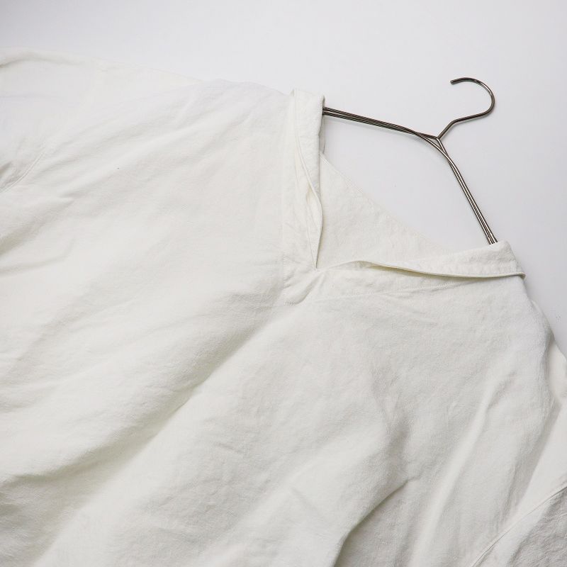 ネストローブ nest Robe リネンコットン セーラーカラー プルオーバー