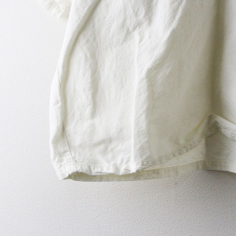 ネストローブ nest Robe リネンコットン セーラーカラー プルオーバー