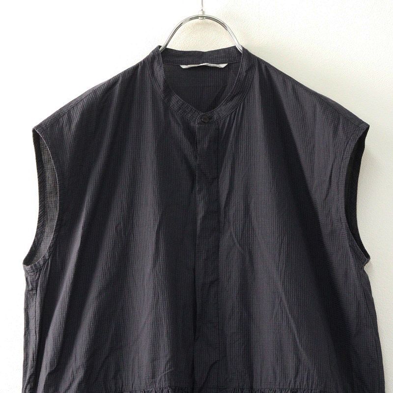 良品 トゥジュー TOUJOURS コットンシルク マイクロチェックジャガード 