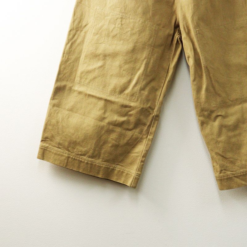 【新品】ichi アンティーク　コットン ワイドパンツ ベージュ 美品 イチアンティークス ichi antiquite's 琴平炊きワイドパンツ