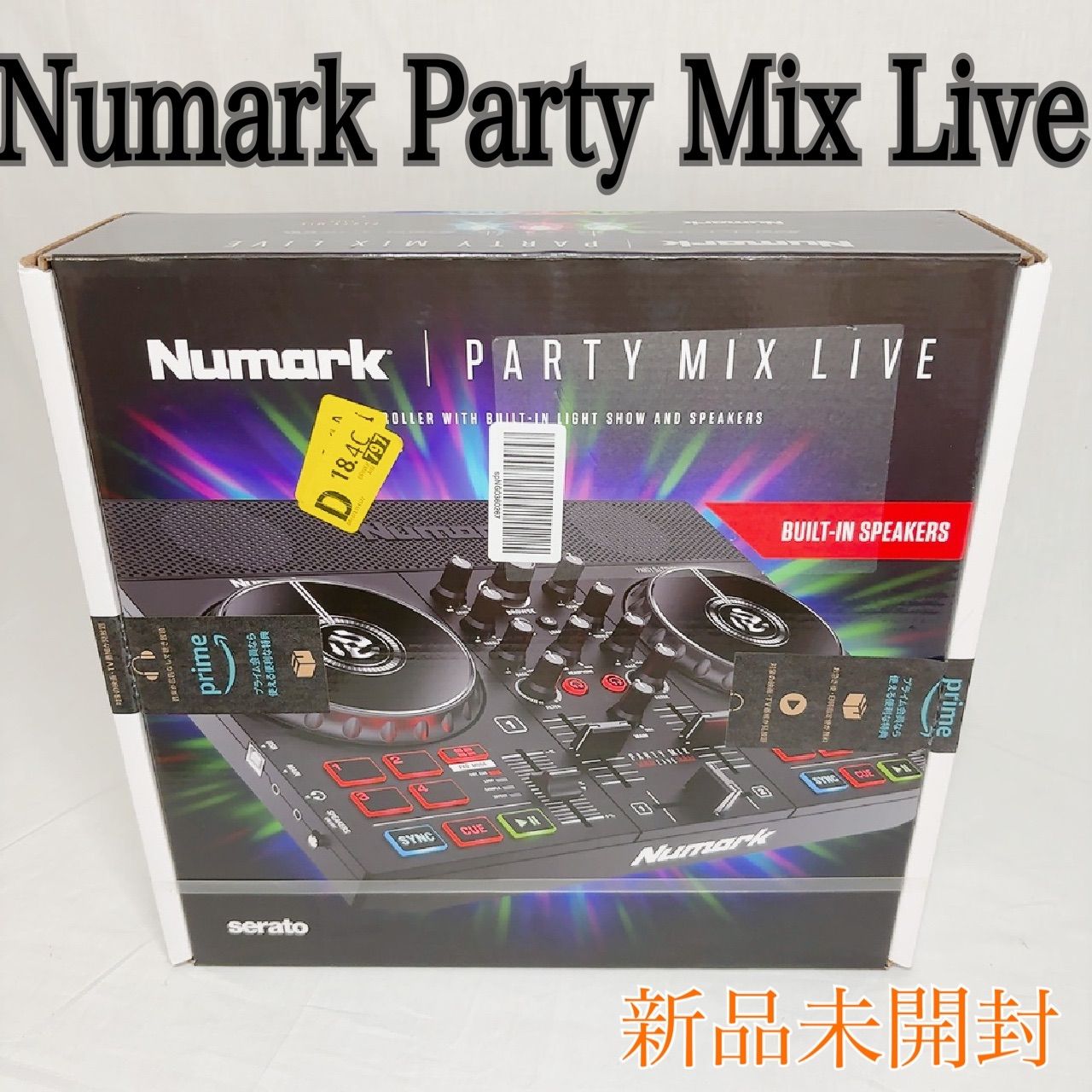 新品未開封】Numark Party Mix Live スピーカー内蔵Numark Party Mix