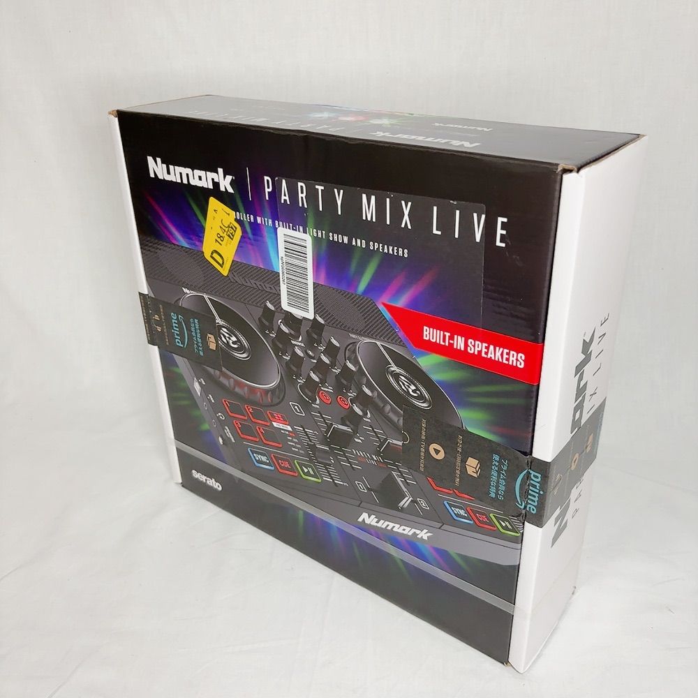 新品未開封】Numark Party Mix Live スピーカー内蔵Numark Party Mix