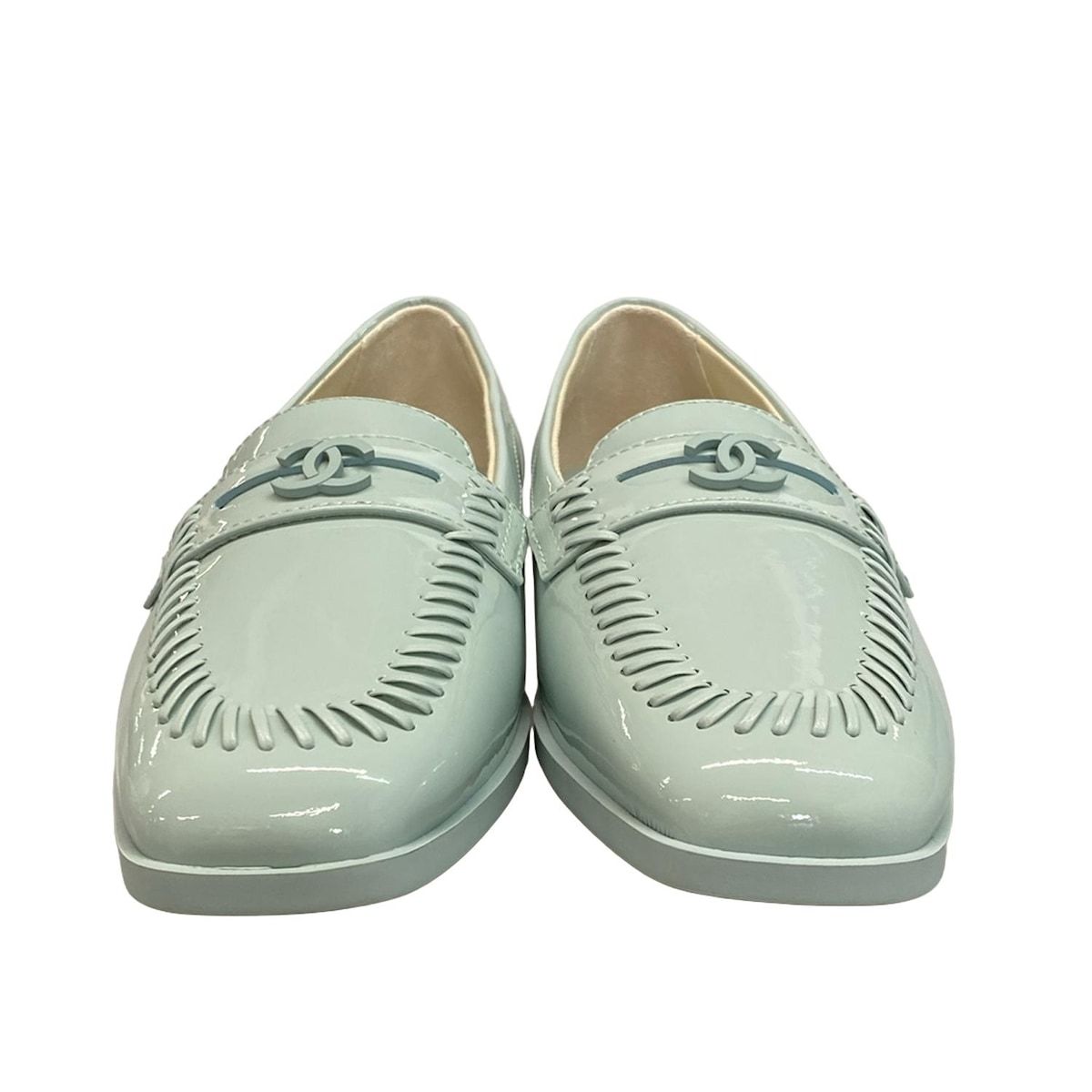 CHANEL(シャネル) ローファー 37 C レディース美品 - G45409 ライト