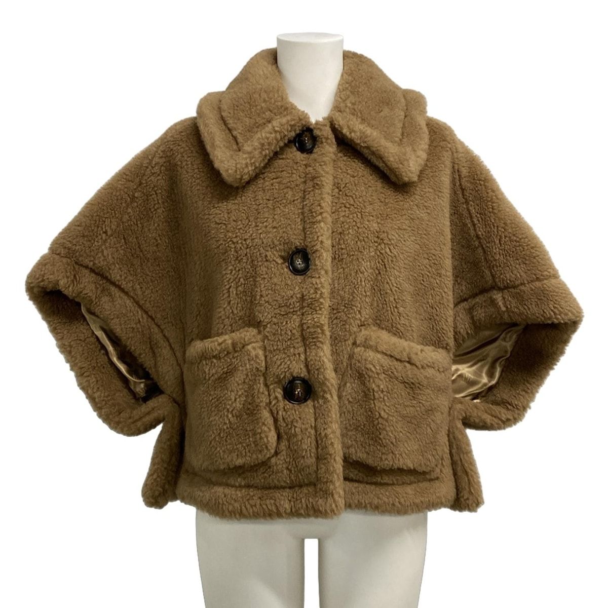 Max Mara(マックスマーラ) ポンチョ サイズSM レディース テディベア