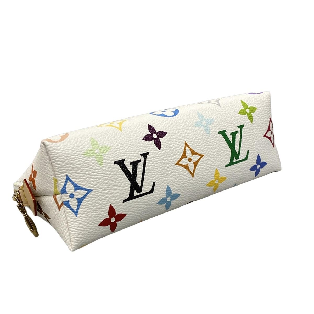 美品 ルイヴィトン モノグラム ポーチ バケット付属ポーチ マルチポーチ LOUIS VUITTON(ルイヴィトン) ポーチ モノグラムマルチカラー美品 LV