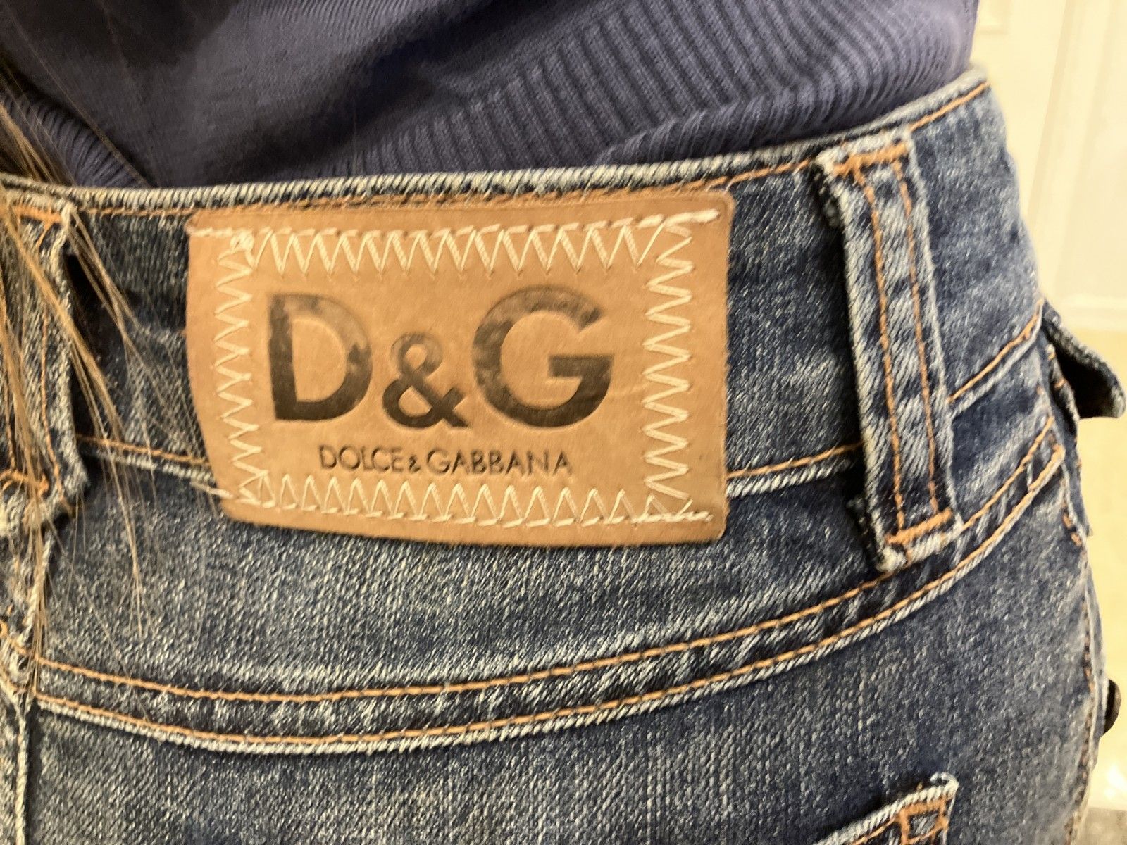 DOLCE&GABBANA D&G デニムスカート 24/38 ミニスカート イタリア製