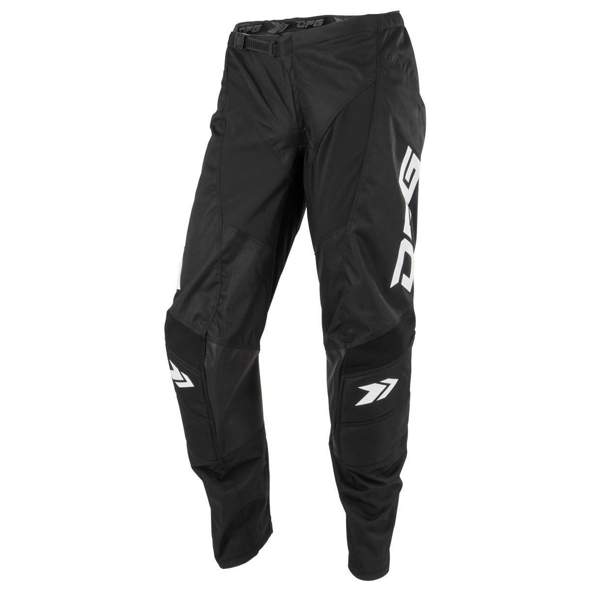 DFG ソリッドパンツ 30インチ オールブラック 新品 [ダートフリーク] DFG ソリッドパンツ ブラック/ホワイト 30