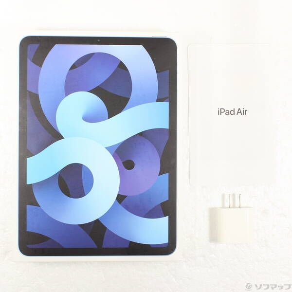ソフマップ 〔中古品〕 iPad Air 第4世代 64GB スカイブルー MYFQ2J／A