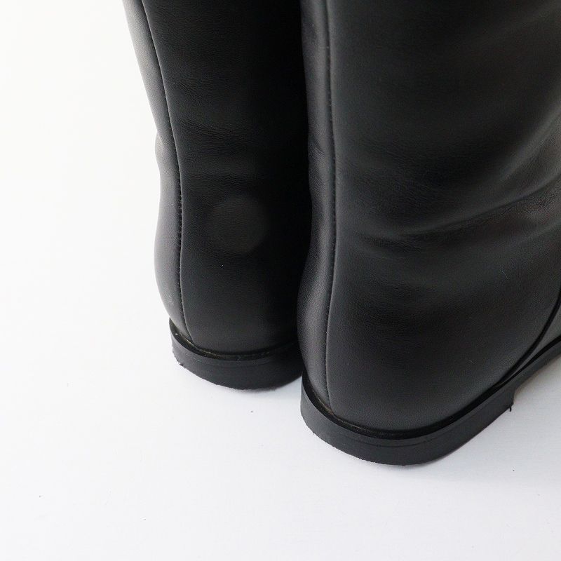 定価2.8万 2024AW スローブイエナ SLOBE IENA SLOBE ロングブーツ 23.0