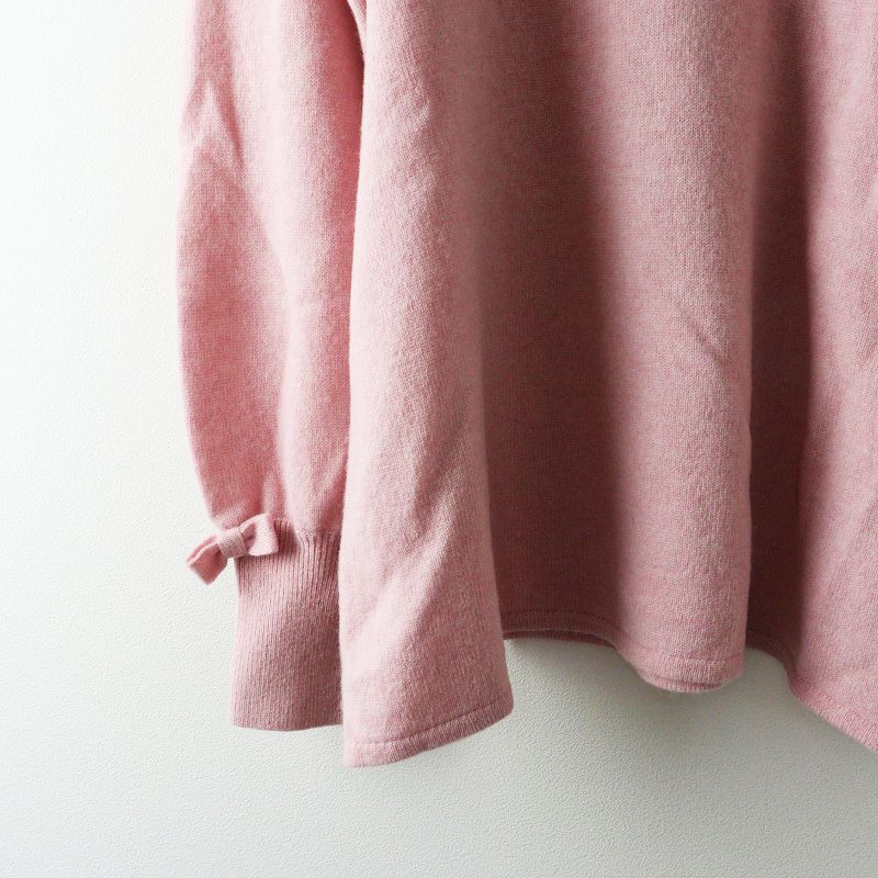 2023AW エムズグレイシー M'S GRACY リボンニットプルオーバー 38