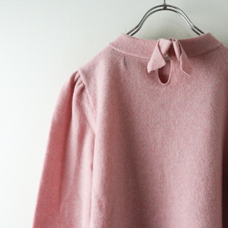 2023AW エムズグレイシー M'S GRACY リボンニットプルオーバー 38