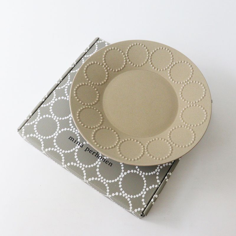 極美品 ミナペルホネン mina perhonen tambourine プレート L