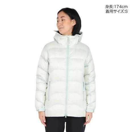 マムート（MAMMUT）アイスグレー Sサイズ （レディース）ダウン 