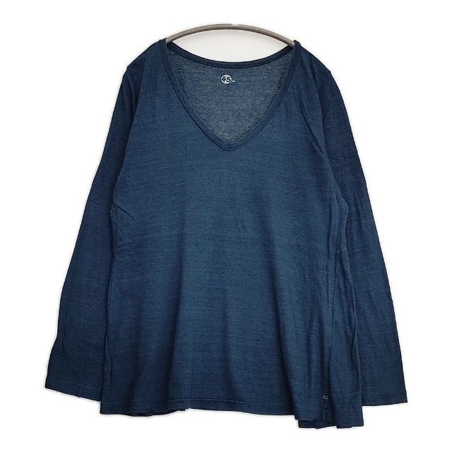 45R/45rpm インディゴ天竺テントTシャツ 定価19800円 カットソー