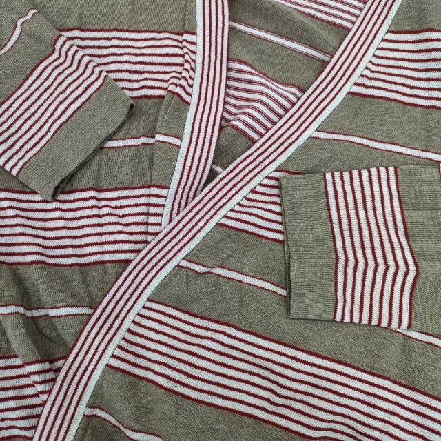 45R/45rpm ギマニットボーダーカシュクール 定価34100円 カーディガン