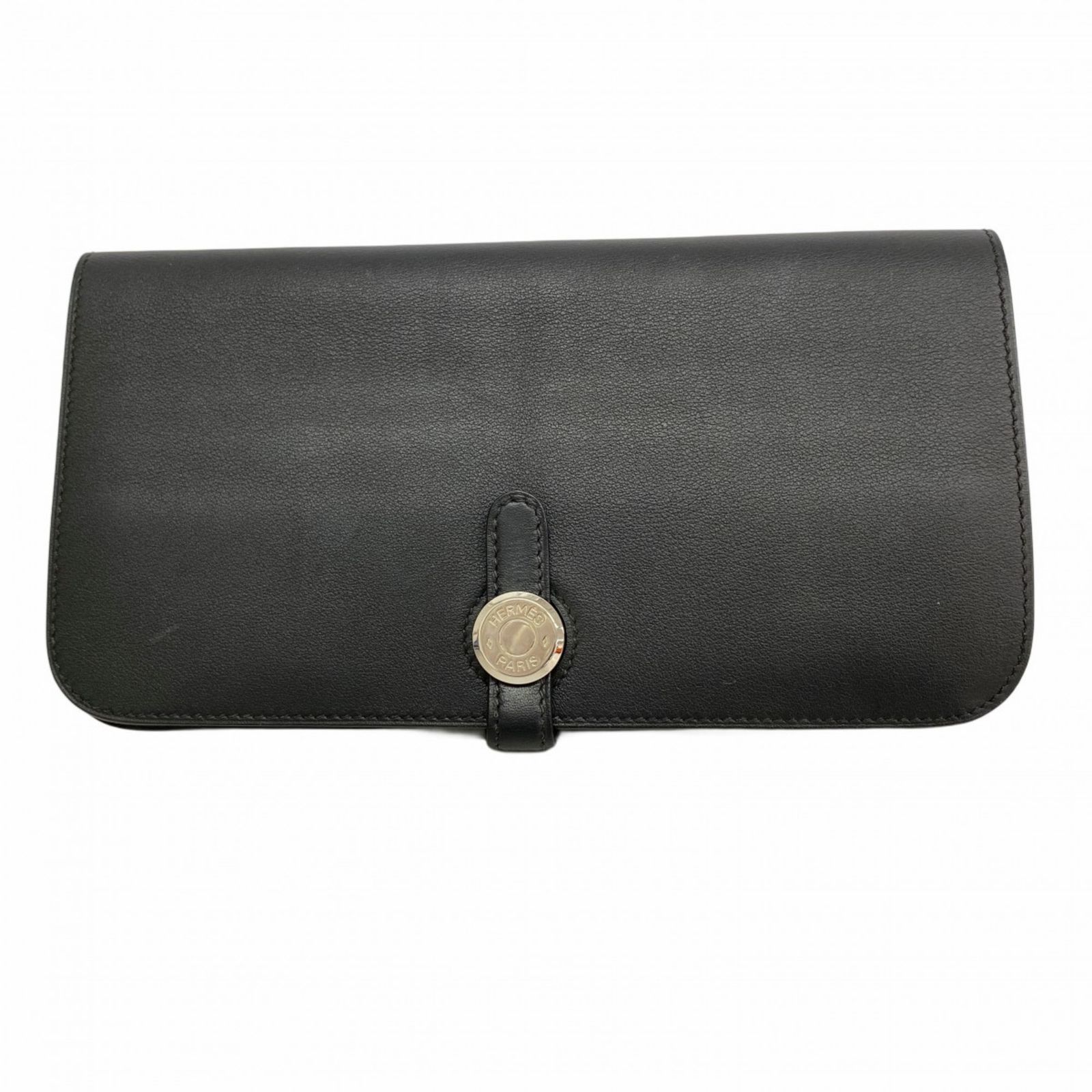 エルメス(Hermes) エルメス 長財布 ドゴンロング スイフト ブラック 