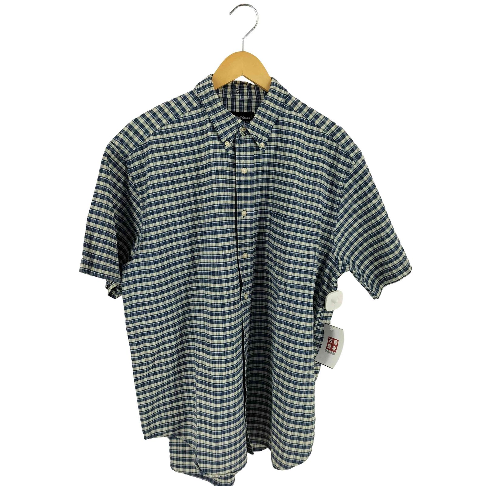 エディーバウアー Eddie Bauer チェック柄 BDシャツ メンズ import：L 