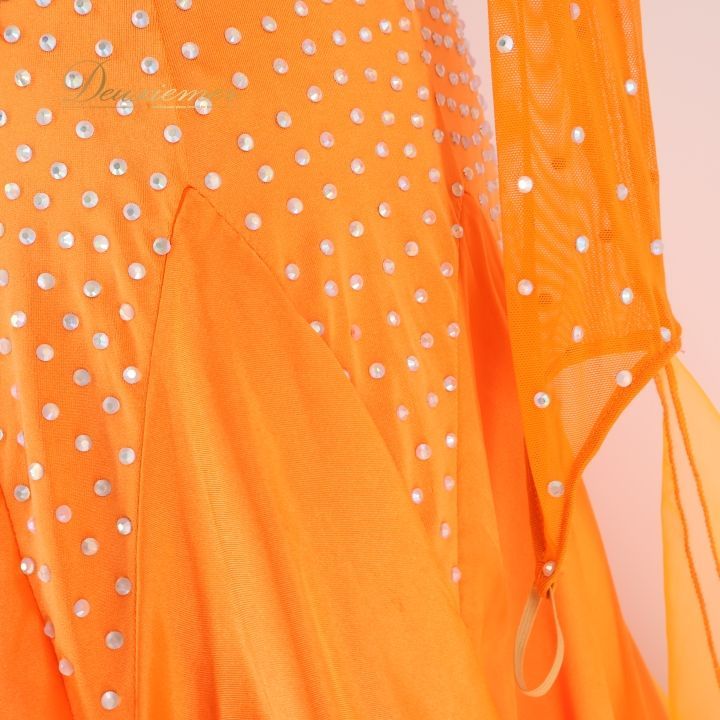 社交ダンス 衣装 スタンダードドレス ワンピース ドレス スタンダード